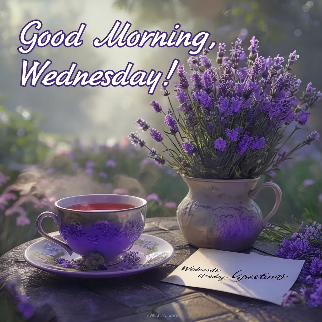 Good Morning, Wednesday!