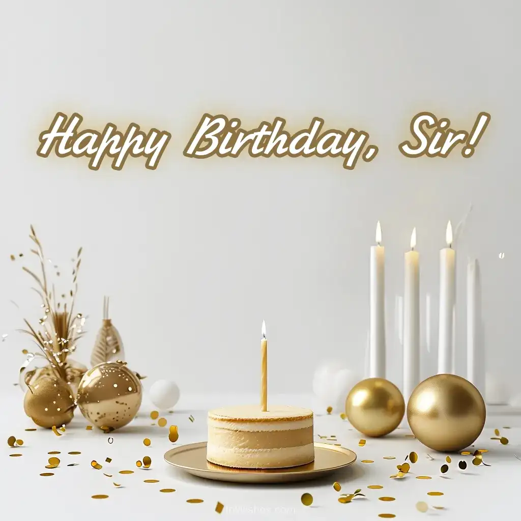 Happy Birthday Sir!
