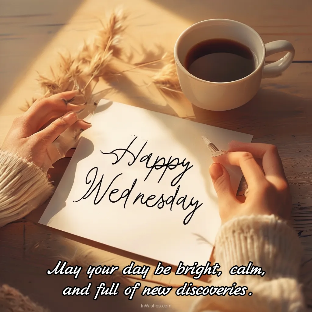 Happy Wednesday Morning! Bright and Calm Discoveries