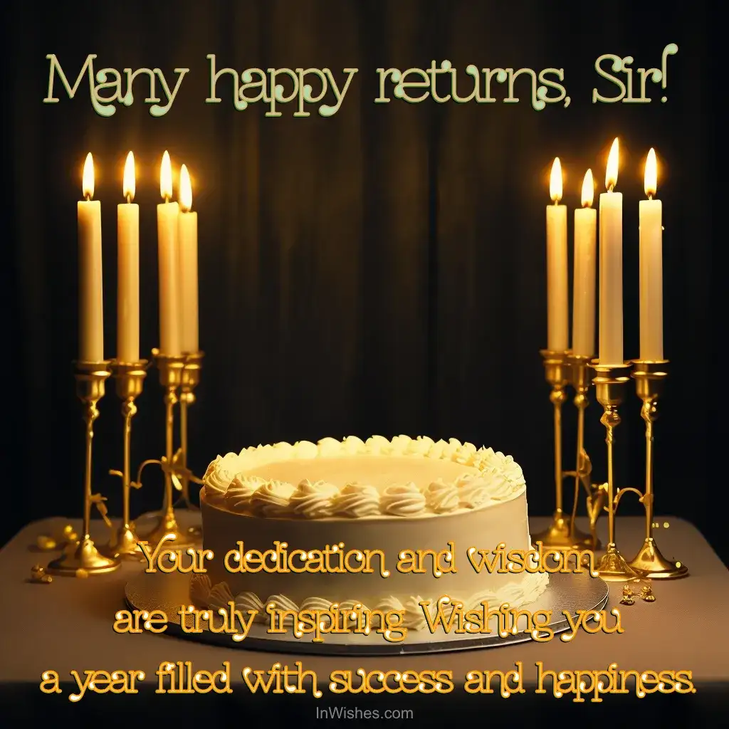 Inspirational birthday wishes for a dedicated mentor