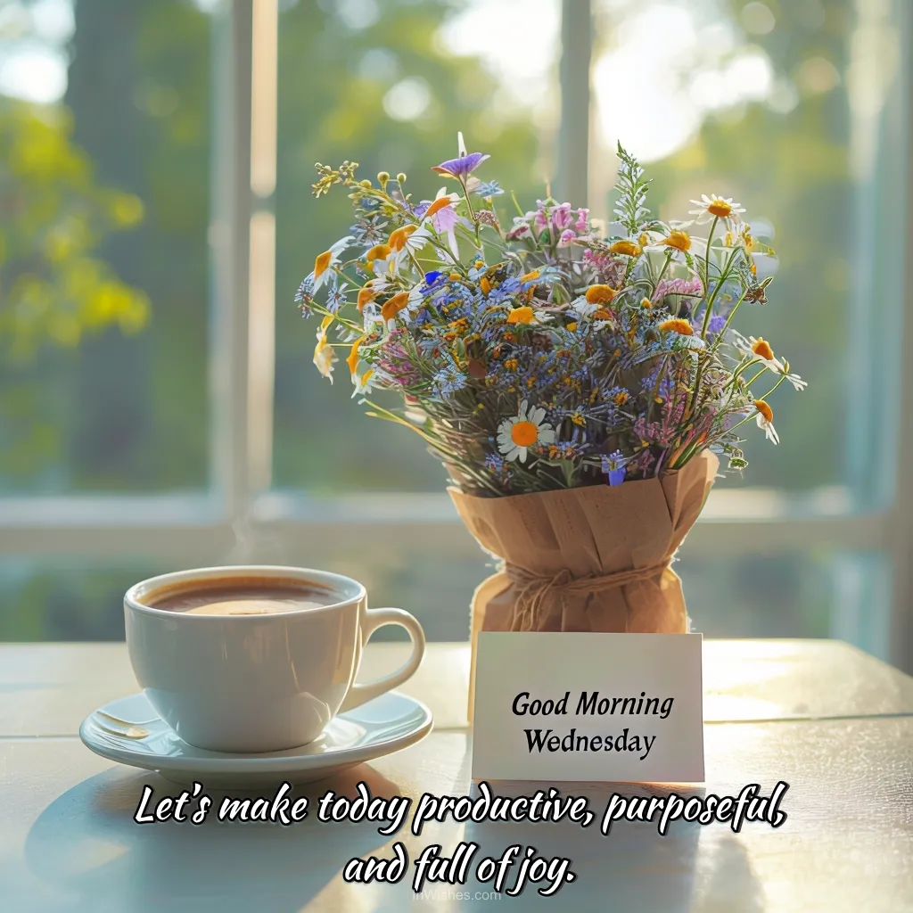 Productive and Purposeful Wednesday